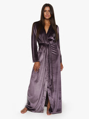 Quimono Terciopelo Ciruela